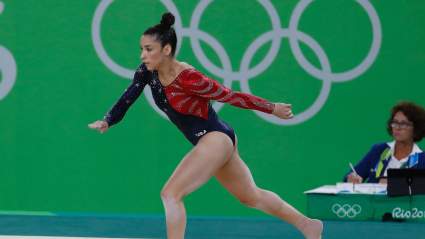 Aly Raisman Gives Exceptional Floor Exercise in Team Finals