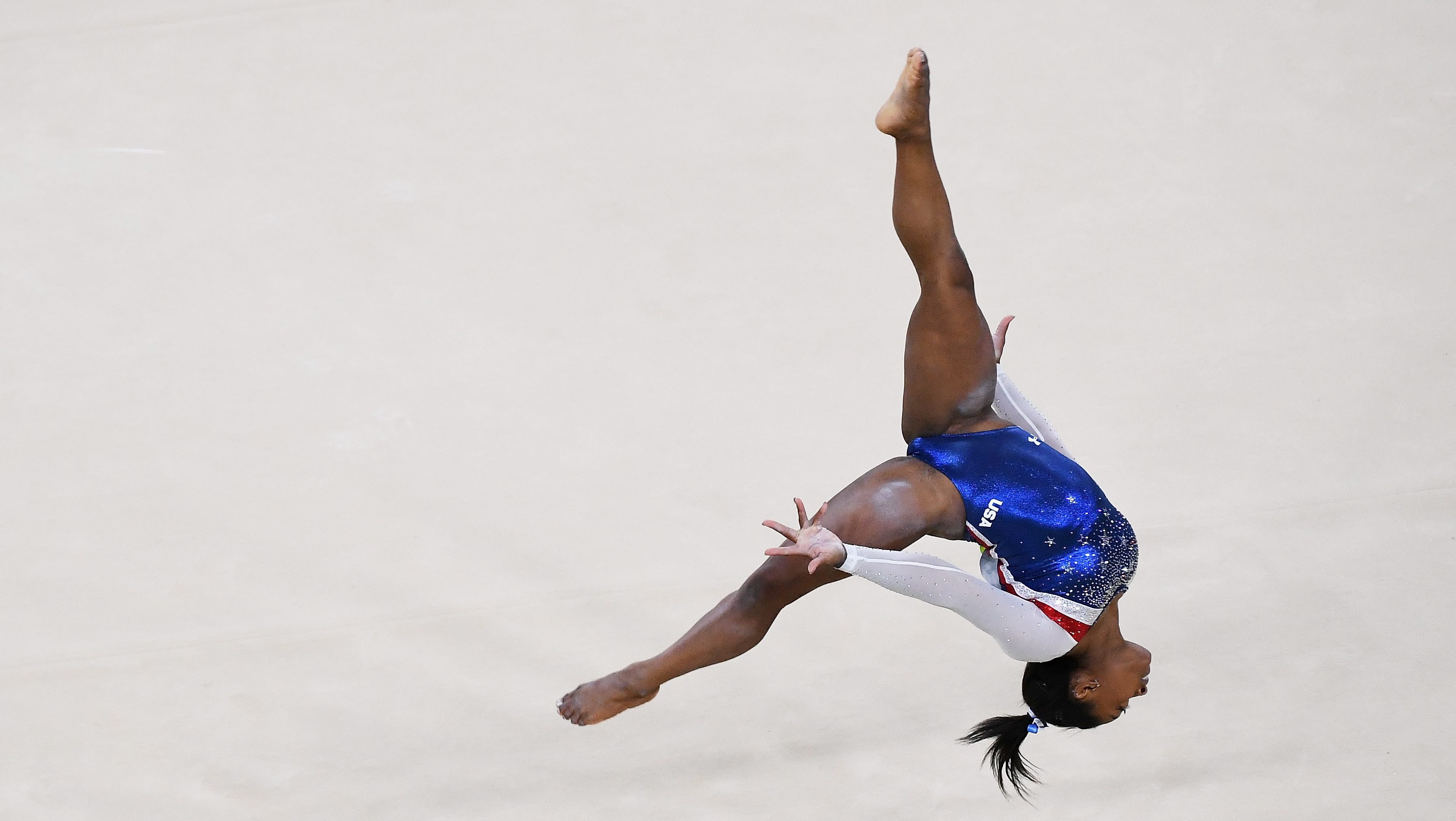 Stunning Floor Routine Gives Simone Biles the Gold Medal