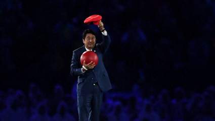 WATCH: The Prime Minister of Japan as Super Mario in Rio