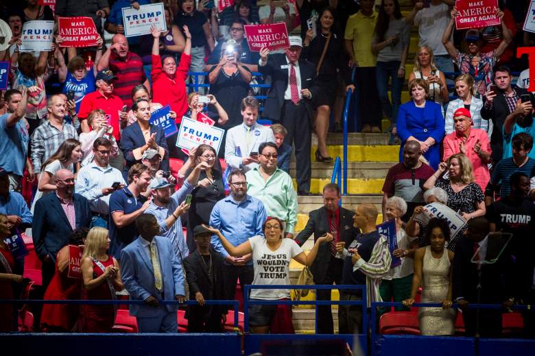 Trump Austin protesters, Trump Austin hecklers, Trump Austin protest