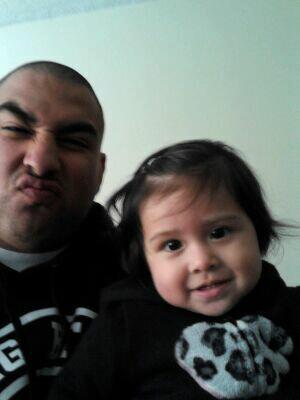Luis Anaya with his daughter, Jennabel. (Facebook/Luis Anaya)