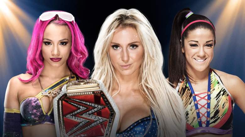 Triple Threat Match clash of champions, sasha banks charlotte bayley, sasha banks charlotte bayley triple threat