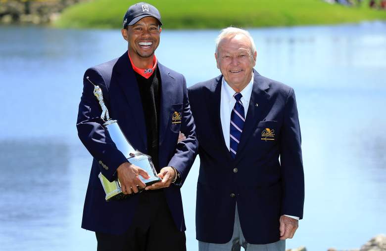Arnold Palmer, Tiger Woods, Arnold Palmer dead, Arnold Palmer tributes