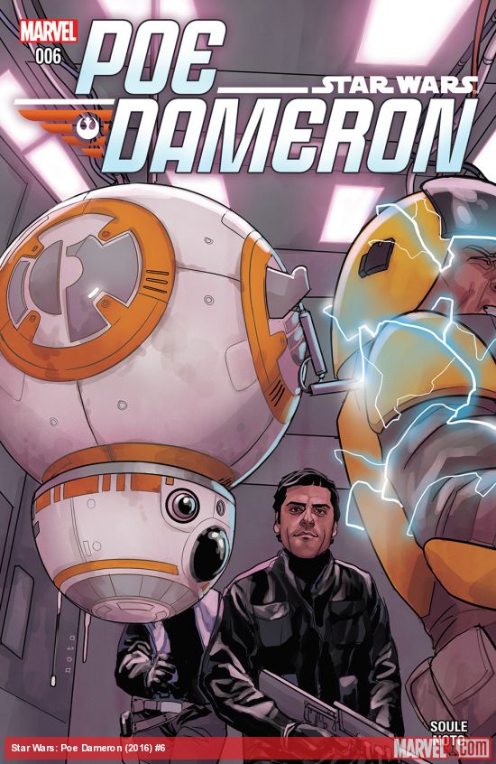Poe Dameron, BB-8, Phil Noto, Marvel, Star Wars Comics