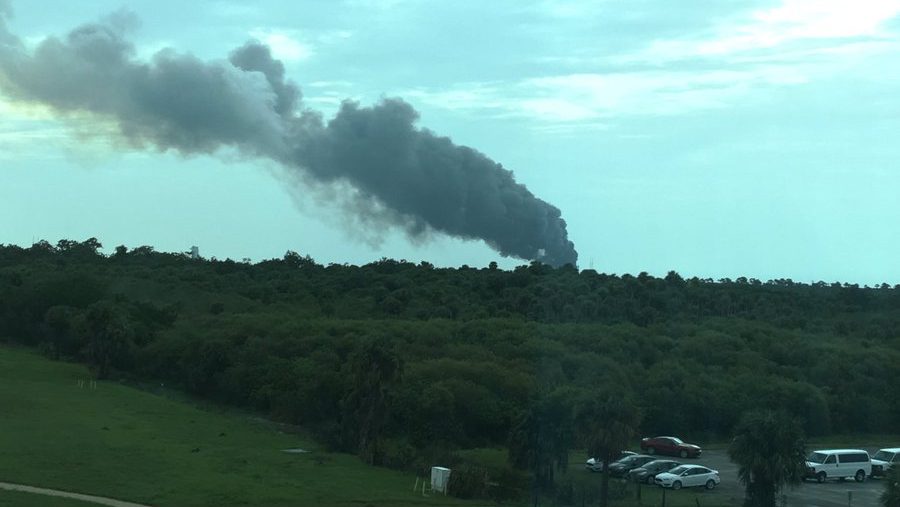 LIVE STREAM Cape Canaveral Live Video Of Rocket Explosion Heavy