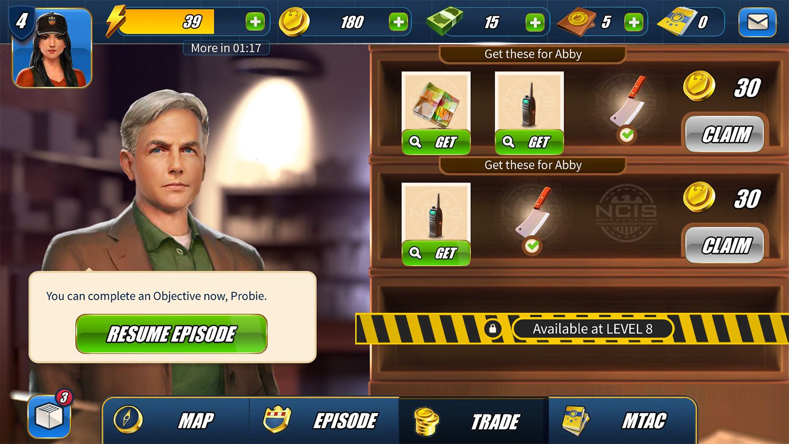 Ncis mobile game cheats ps4