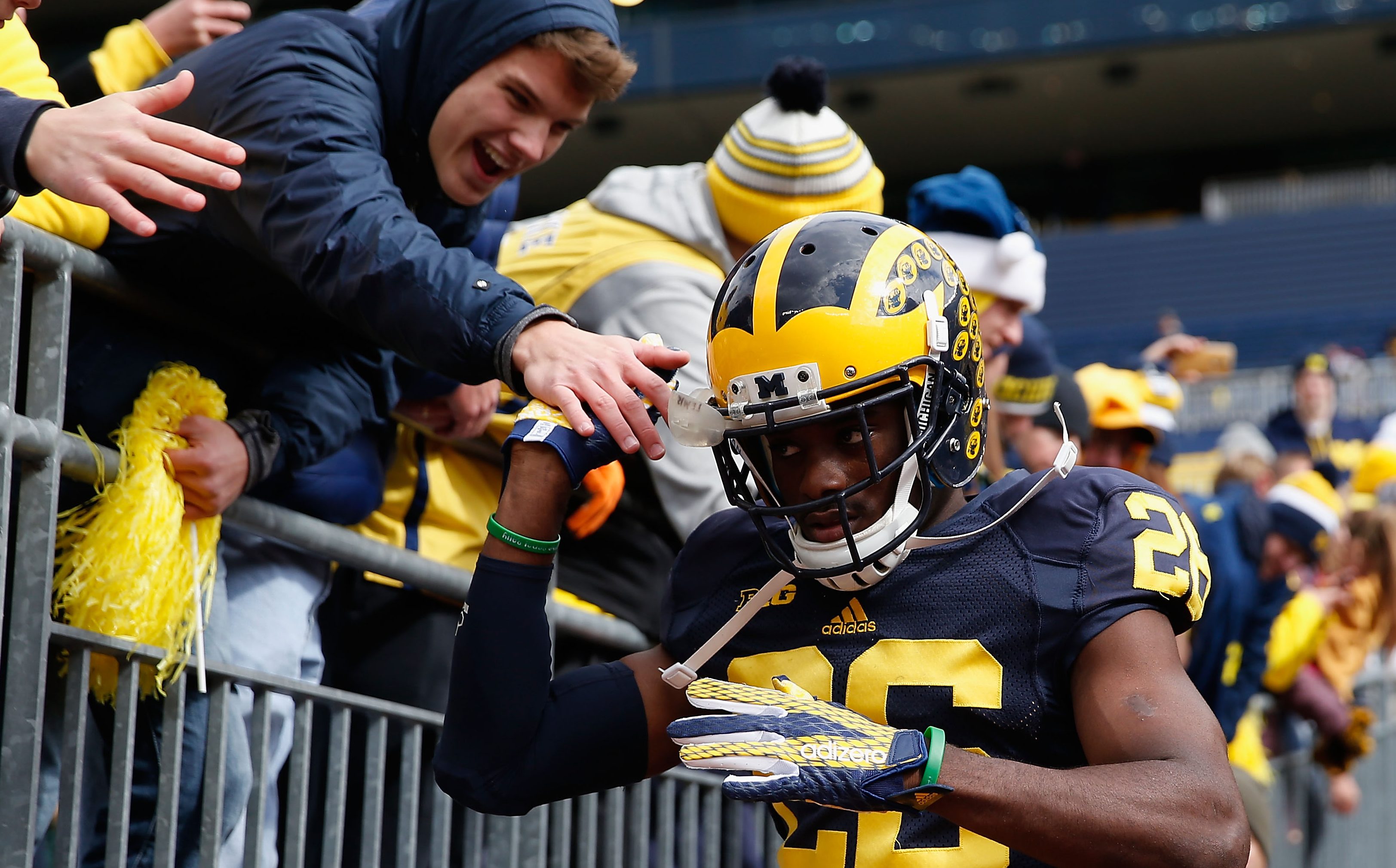 WATCH Michigan's Jourdan Lewis OneHanded Interception