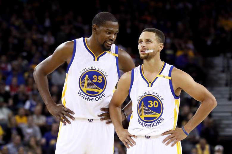 Kevin Durant Stephen Curry Golden State Warriors