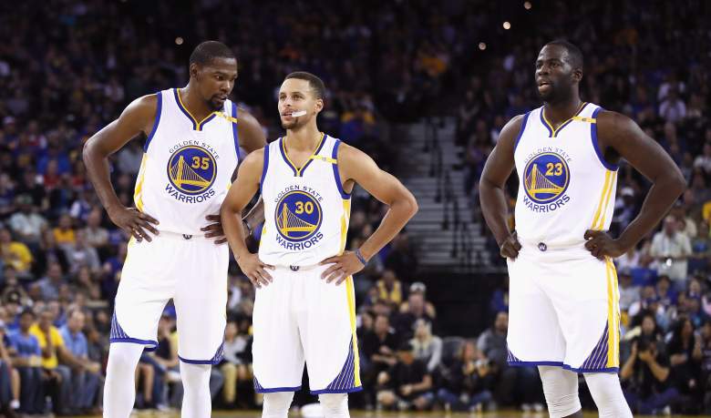 Kevin Durant Stephen Curry Draymond Green Warriors