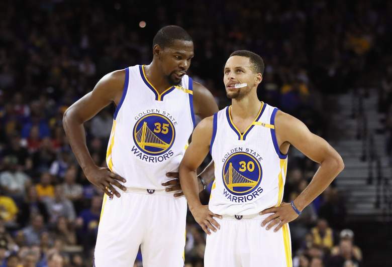 Kevin Durant Stephen Curry Golden State Warriors