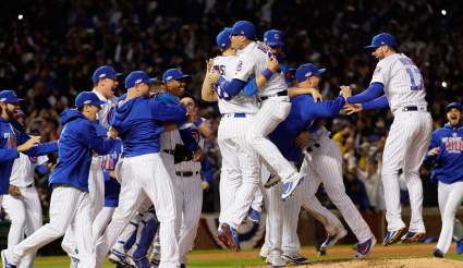 WATCH: Anthony Rizzo Records Last Out as Cubs Win the Pennant