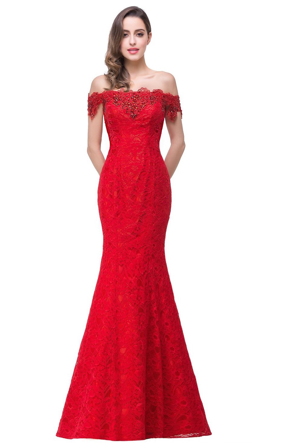 red-bridal-gowns - ShaadiWish