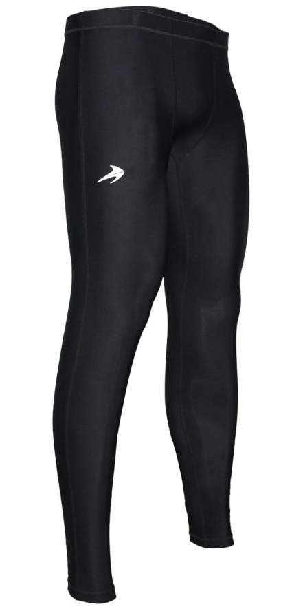 CompressionZ Men's Compression Pants Base Layer Running Tights Mens  Leggings for Sports Black Large