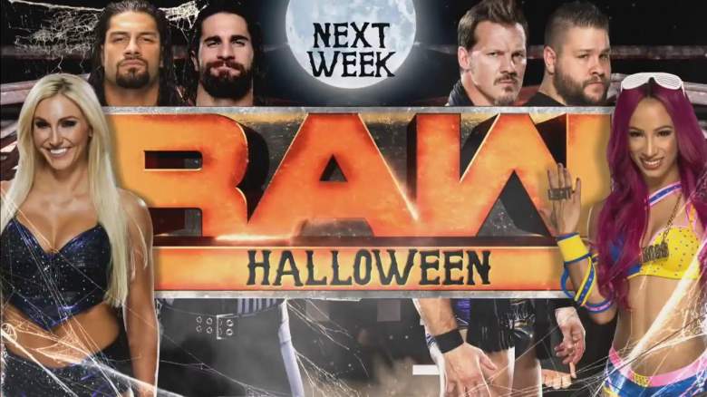 Monday Night Raw halloween, Monday Night Raw halloween 2016, Monday Night Raw halloween special