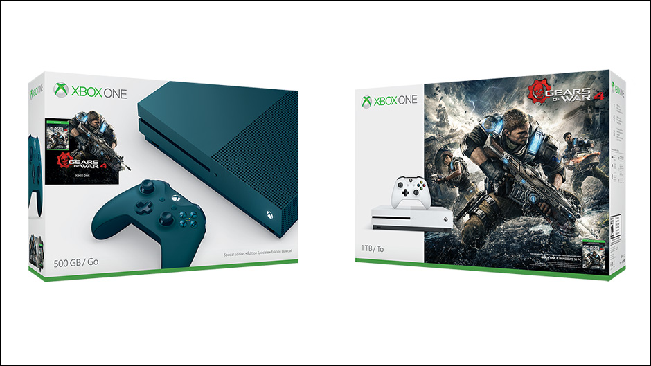 Gears of War 4 Xbox One S