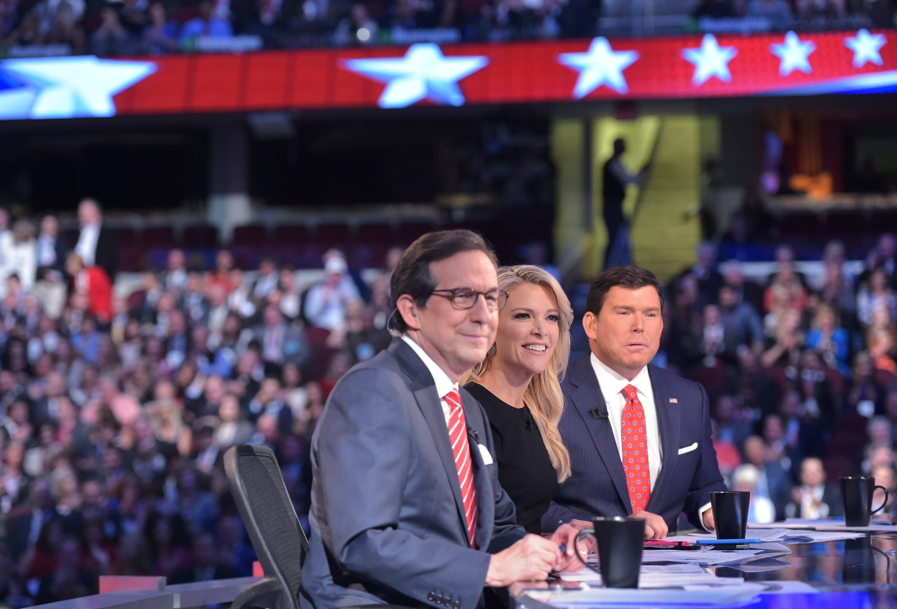 Chris Wallace presidentdebatt, Chris Wallace republikansk debatt, Chris Wallace megyn kelly debatt