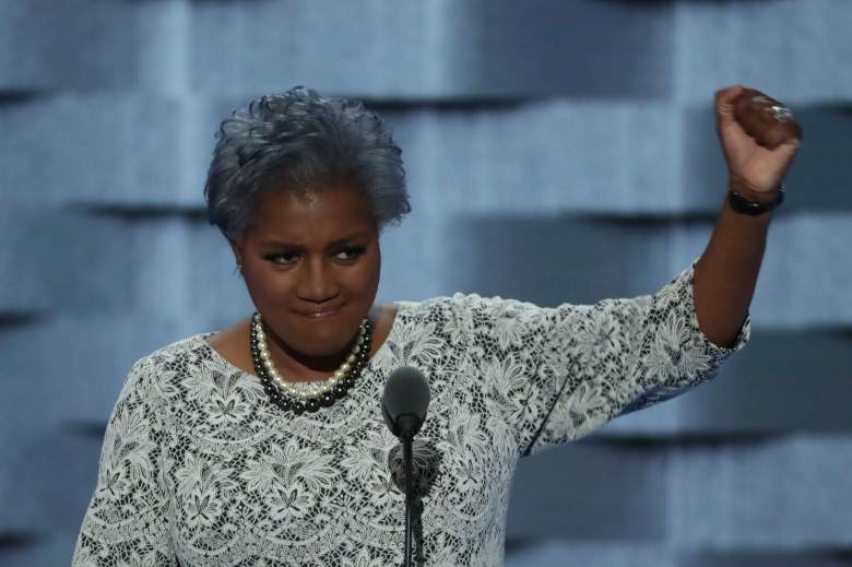 PHILADELPHIA, PA - JULY 26: Interim chair of the Democratic National Committee, Donna Brazile delivers remarks on the second day of the Democratic National Convention at the Wells Fargo Center, July 26, 2016 in Philadelphia, Pennsylvania. Democratic presidential candidate Hillary Clinton received the number of votes needed to secure the party's nomination. An estimated 50,000 people are expected in Philadelphia, including hundreds of protesters and members of the media. The four-day Democratic National Convention kicked off July 25. (Photo by Alex Wong/Getty Images)