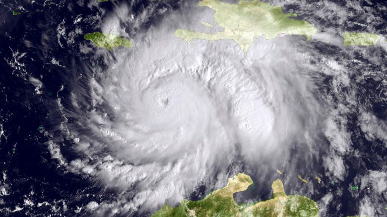 Hurricane Matthew, Hurricane Matthew overhead, Hurricane Matthew satellite