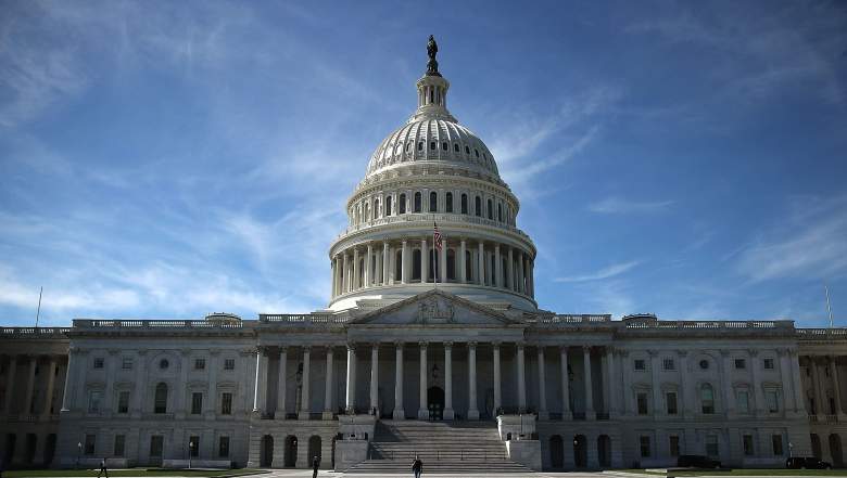 WASHINGTON, DC - OCTOBER 11:  The US Capitol is shown October 11, 2016 in Washington DC. House and Senate Republicans are in a close race with Democrats to keep control of both houses of Congress.  (Photo by Mark Wilson/Getty Images)