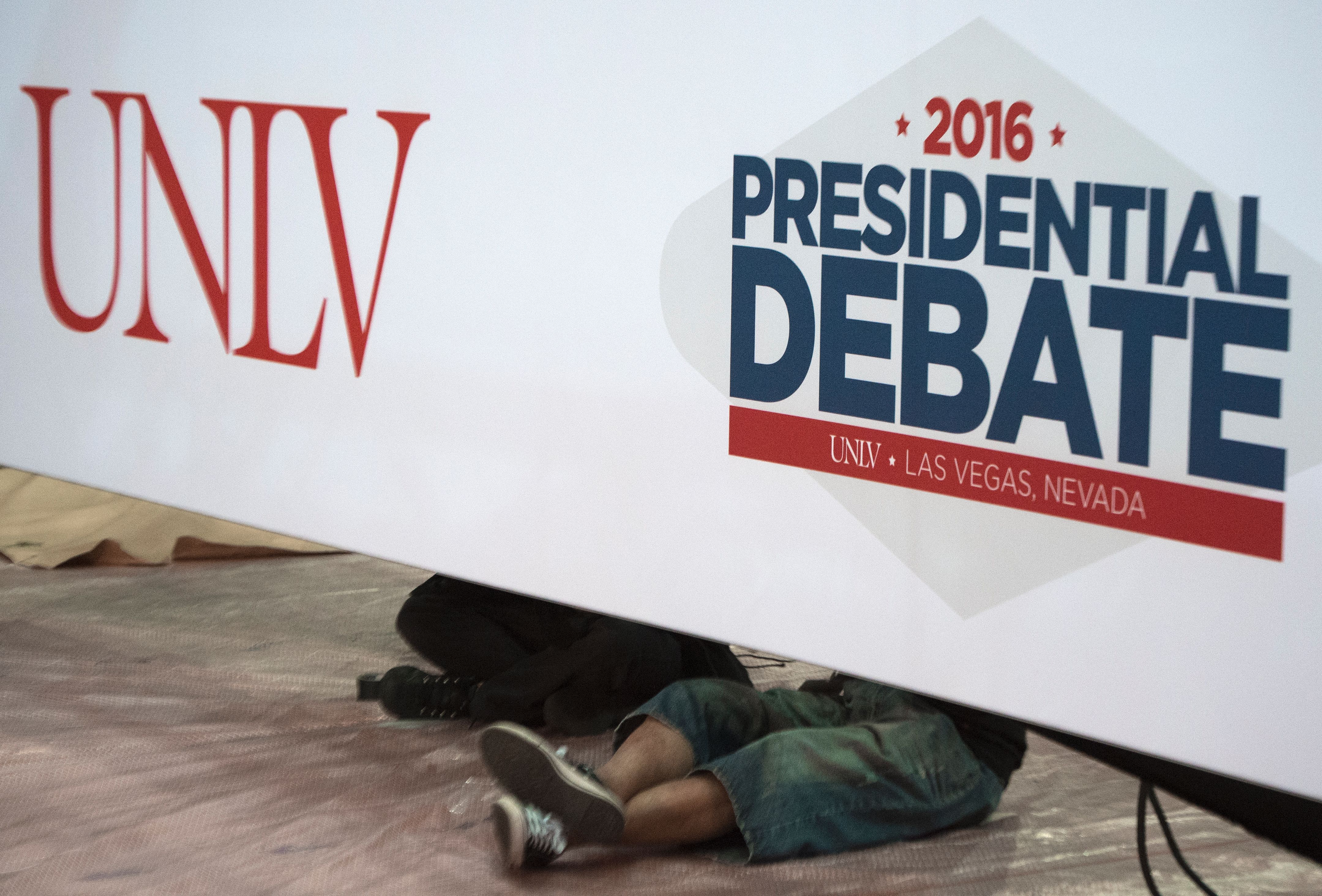 UNLV, University of Nevada Las Vegas, third debate venue, Thomas & Mack Center