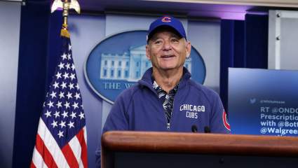 WATCH: Bill Murray Sings ‘Take Me Out to the Ballgame’ at World Series Game 3