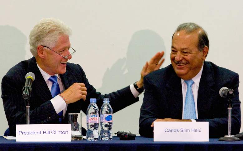 Carlos Slim bill clinton, Carlos Slim clinton foundation, Carlos Slim clinton foundation donor