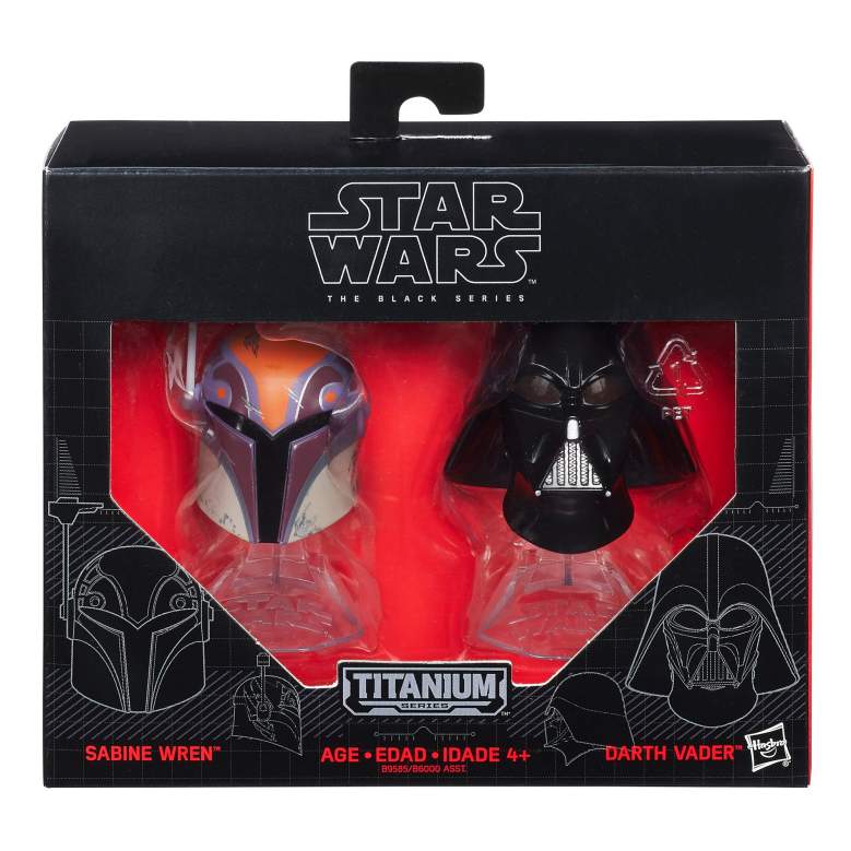 Star Wars Titanium, Star Wars Black Series, Sabine Wren helmet