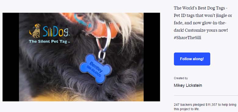 dog tags, dog tags shark tank, cute dog tags, silent dog tags