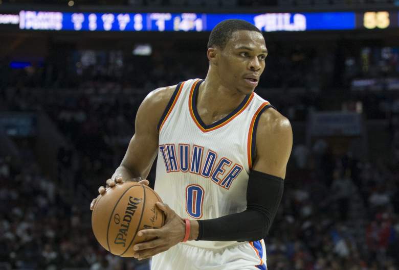 Russell Westbrook Thunder vs. 76ers