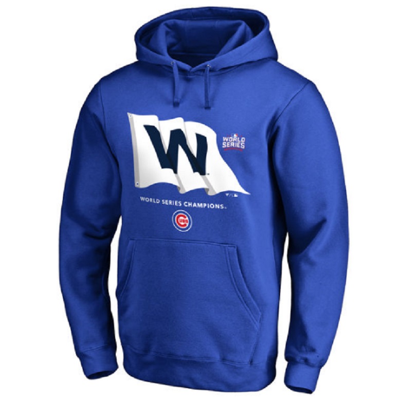 Men's Chicago Cubs Homage Royal 2016 World Series Champions Tri-Blend  T-Shirt