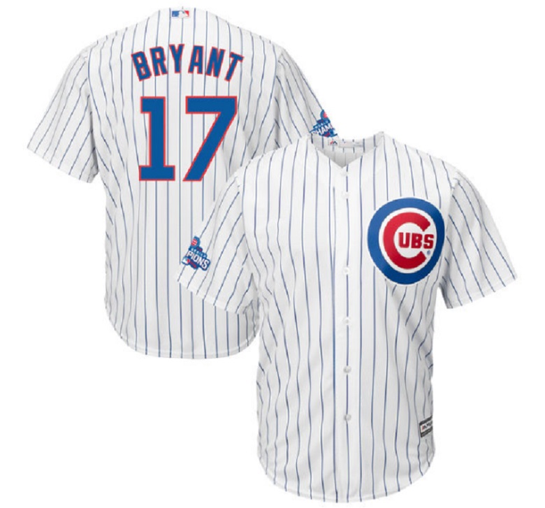 chicago cubs championship jersey