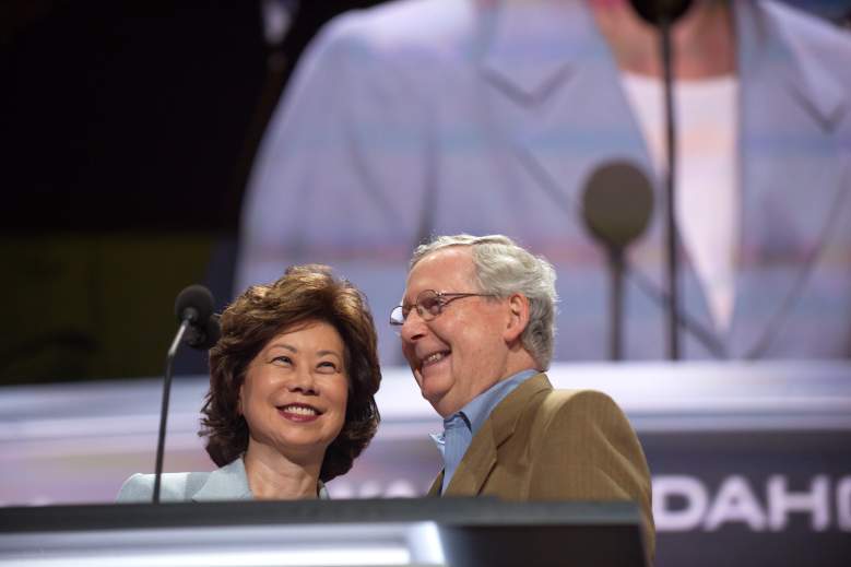 Elaine Chao husband, Elaine Chao mitch mcconnell, mitch mcconnellwife