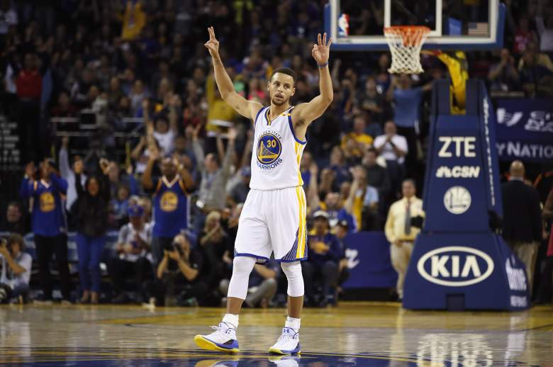 Stephen Curry and the Warriors needed double overtime to win in Boston last season (Getty)