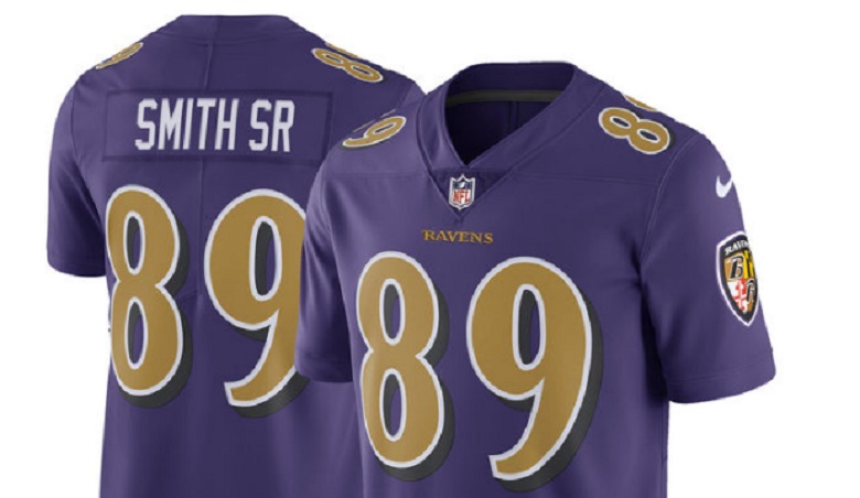 baltimore ravens color rush jerseys for sale