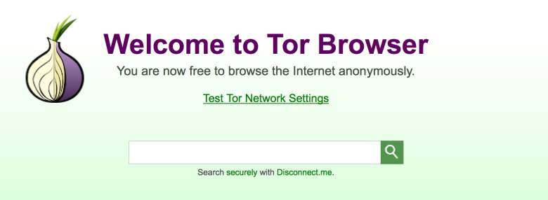 tor browser welcome