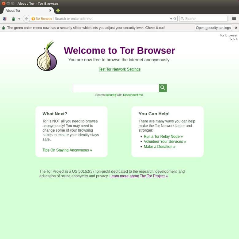 tor browser is not safe gidra