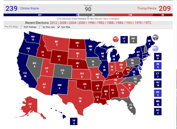 Clinton Vs. Trump: Who Leads Battleground State Polls Nov. 7?