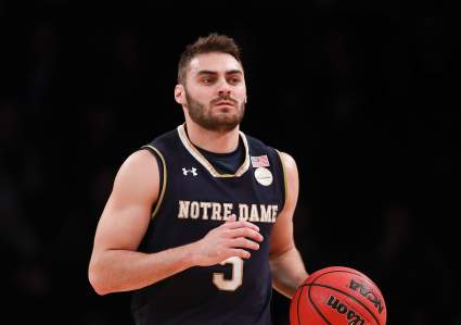 WATCH: Serviceman Surprises Notre Dame Hoops Player, Family