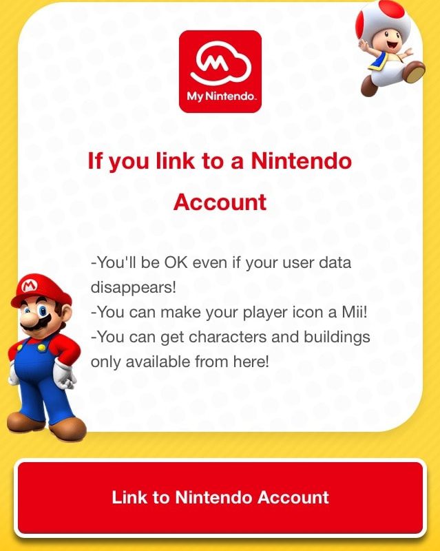 Super Mario Run, Super Mario Run Nintendo Account, Super Mario Run screenshots