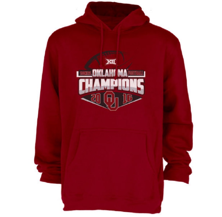 oklahoma sooners ou big 12 conference champions 2016 gear apparel shirts hats hoodies jerseys