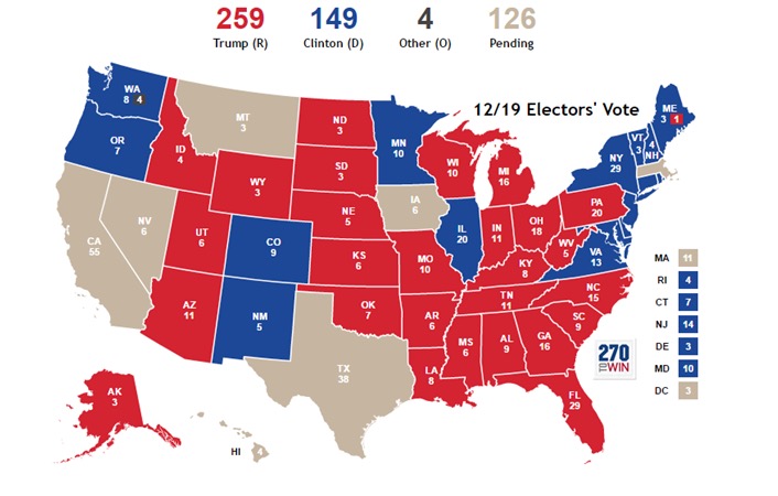 Electoral College Vote Results: State-by-State List | Heavy.com