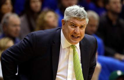 WATCH: Siena’s Jimmy Patsos Shakes Hands with Imaginary Opponents