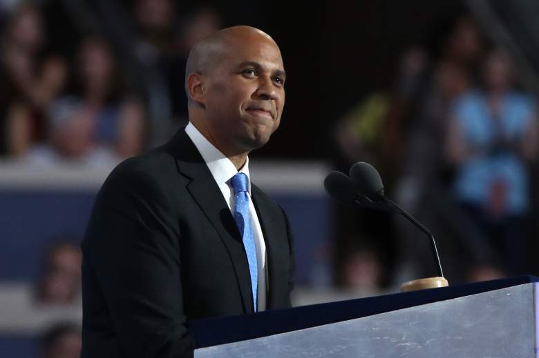 Cory Booker speaks at the 2016 Democratic National Convention. (Getty)