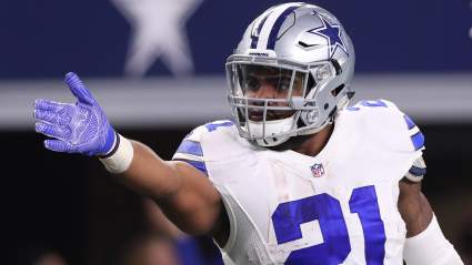 WATCH: Ezekiel Elliott Pulls Down Woman’s Top at Parade