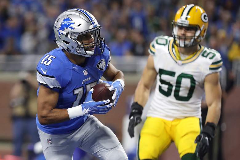golden tate, draftkings wild card lineup, top best players, dfs, nfl, playoffs, running backs, wide receivers