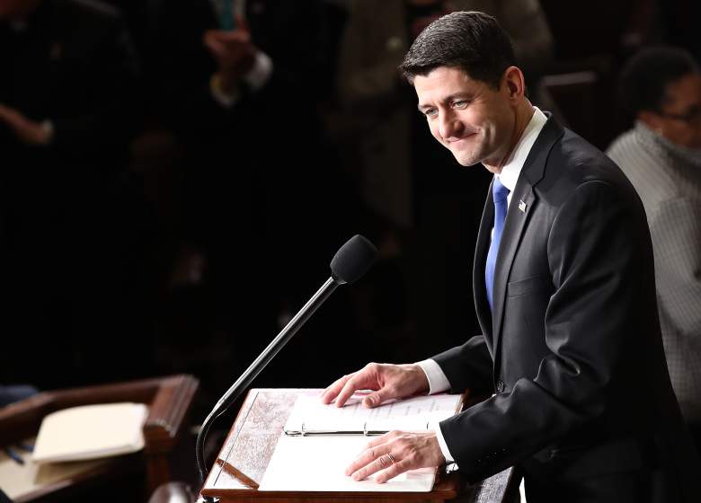 Paul Ryan house speaker, Paul Ryan swearing in, Paul Ryan re-election