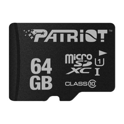 Patriot LX 64GB High Speed Micro SDXC Memory Card