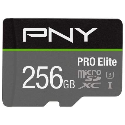 PNY 256GB PRO Elite Micro SDXC Memory Card