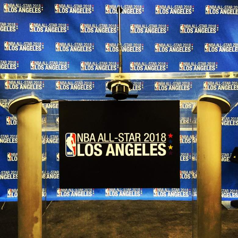 The 2018 NBA All-Star Game will be held in Los Angles on February 18, 2018. (Instagram)