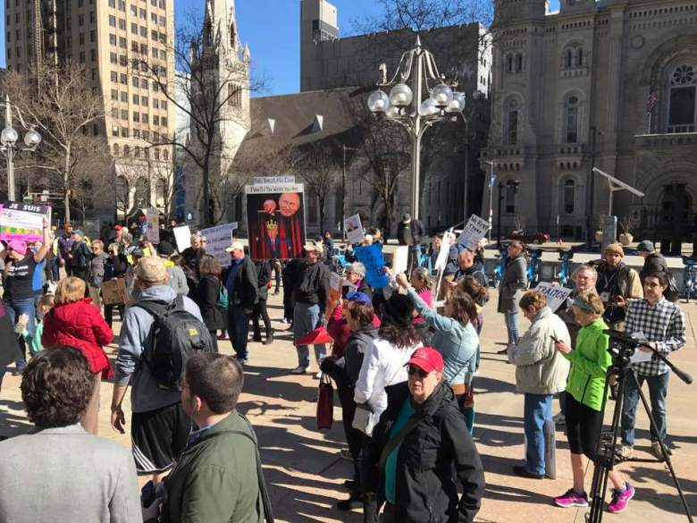 not my president's day rally photo